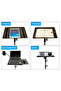 Universal Adjustable 18 to 47 Inch Metal Laptop Projector Tripod Stand - 2