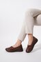 Loryen Yan Stretch Women's Genuine Leather Shoes Tan Skin - 4