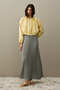 Zippered Bomber Jacket Yellow - 6