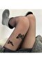 Butterfly Figured Pantyhose 40Kg-65Kg - 5