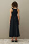 Belted Skirt Black - 6