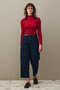 Ribbed Basic Sweater Red - 5