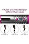 Cordless Automatic Hair Curler – Portable Ceramic Rotating Curling Iron with 6 Temperature & Timer - 5