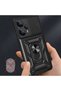 Poco F5 Case Magnetic Stand Camera Protection Shrp Sliding Vega Cover - Black - 5