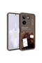 Tecno Camon 20 Pro 4g Case Camera Protected Printed Back Surface Shrp Classy Cover - Black - 2