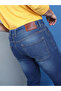 Men Dark Wash Slim Fit Jeans - 4
