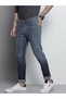 Men Dark Wash Slim Fit Jeans - 2