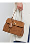 Twist Lock Drop Detail Shoulder Bag - 2