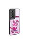 Galaxy S23 Case Shining Embossed Iconic Figure Shrp Amas Silicone Cover - White - 6