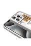 غطاء حماية لجهاز iPhone 14 Pro Max مع حماية للكاميرا وطباعة على السطح الخلفي غطاء أنيق من نوع SHRP - أبيض - 6
