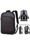 Solid Zip Closure Backpack - 5