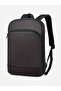 Solid Zip Closure Backpack