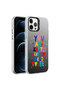 حافظة صلبة فضية اللون متوافقة مع هاتف iPhone 12 Pro Max - You