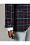 Italian Style Slim Fit Plaid Men's Jacket Navy Blue T13438 - 5