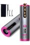 Cordless Automatic Hair Curler – Portable Ceramic Rotating Curling Iron with 6 Temperature & Timer - 3