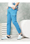 Men Blue Mid Rise Slim Fit Cargo Pants - 3