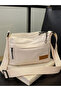 Crossbody Bag with Zip Closure and Adjustable Strap