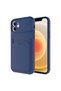 iPhone 12 Compatible Shrp Cardix Case-Navy Blue