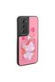 Galaxy S23 Case Shining Embossed Iconic Figure Shrp Amas Silicone Cover - White - 5
