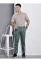 Men Green Mid Rise Slim Fit Chino Pants - 5