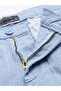 Men Blue Striped Slim Fit Chino Pants - 4