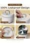 Premium Thermal Lunch Box Set | Stainless Steel, Insulated, Leak-Proof & Stackable Containers - 4