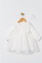 Baby Girl Mevlit Dress with Bandana and Lace - 4