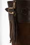 Galia Brown Suede Buckle Women's Boots - 2
