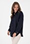 Women's Navy Blue Long Sleeve Shirt Tekspor223765.7 - 3