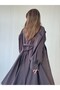 Valencia Belted Trenchcoat Lightweight Coat Women Dark Brown - 8