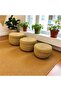 Wicker Lid Basket Set of Three Wicker Bamboo Basket - 3