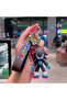 Supersonic Anime Fast Cartoon Character Keychain Fun Children's Toy Doll Bag Accessory - 2
