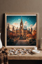 Wooden Puzzle - Manchester - 353 Pieces, 29X29 cm - 4