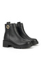 , Women's Genuine Leather Boots 1531030Z2593 Black - 2
