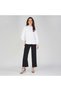Soft Crepe Ladies Shirt – High Neck and Full Sleeves with Embroidery, Available in 3 Colors - 3