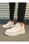 Jyx03 Luxor Lace-Up Skin Men's Casual Sports Classic Shoes Cbt - White