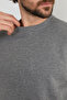 3 Thread Basic Crew Neck Sweatshirt - 3
