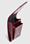 Ar-004 Genuine Leather Cigarette Case Croco Burgundy - 2