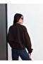 Double-Breasted Collar Buttoned Short Trench - 5