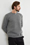 3 Thread Basic Crew Neck Sweatshirt - 5