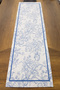 40X140Cm Woven Stain Resistant Printed Thai Feather Fabric Table Cloth Decorative Runner Washable - 2