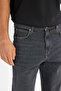 Asher Loose Fit Relaxed Fit Low Rise Black Denim Jean Pants - 4