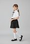 Girl's Bow Detailed Black Skirt and Lace White Shirt April 23 October 29 Performance Outfit - 2