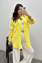 Women's Butter Yellow Oversize Basic Muslin Shirt