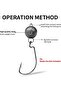 8 Pieces of 14 Gram Weighted, Movable, Articulated Lead - 3