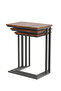 3Pcs C-Shaped Coffee Service Table Set Side Nesting Table Table Small Coffee Table Couch Table - 8