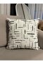 Geometric Pattern Digital Print Throw Pillow Cover - 2
