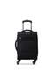 Securitech Vanguard 4 Wheel Soft Trolley, 55 cm, Black - 3