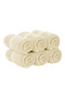 Pack of 6 - Luxury Cotton Bathroom Towel, Beige 40x70cm - 2