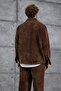 Men's Shirt 251 Velvet and Brown Pants Oversize Loose Fit - 3